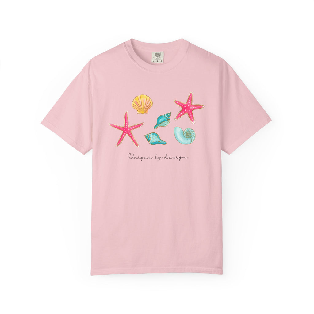 Unique by Design Seashells - Adult T-Shirt