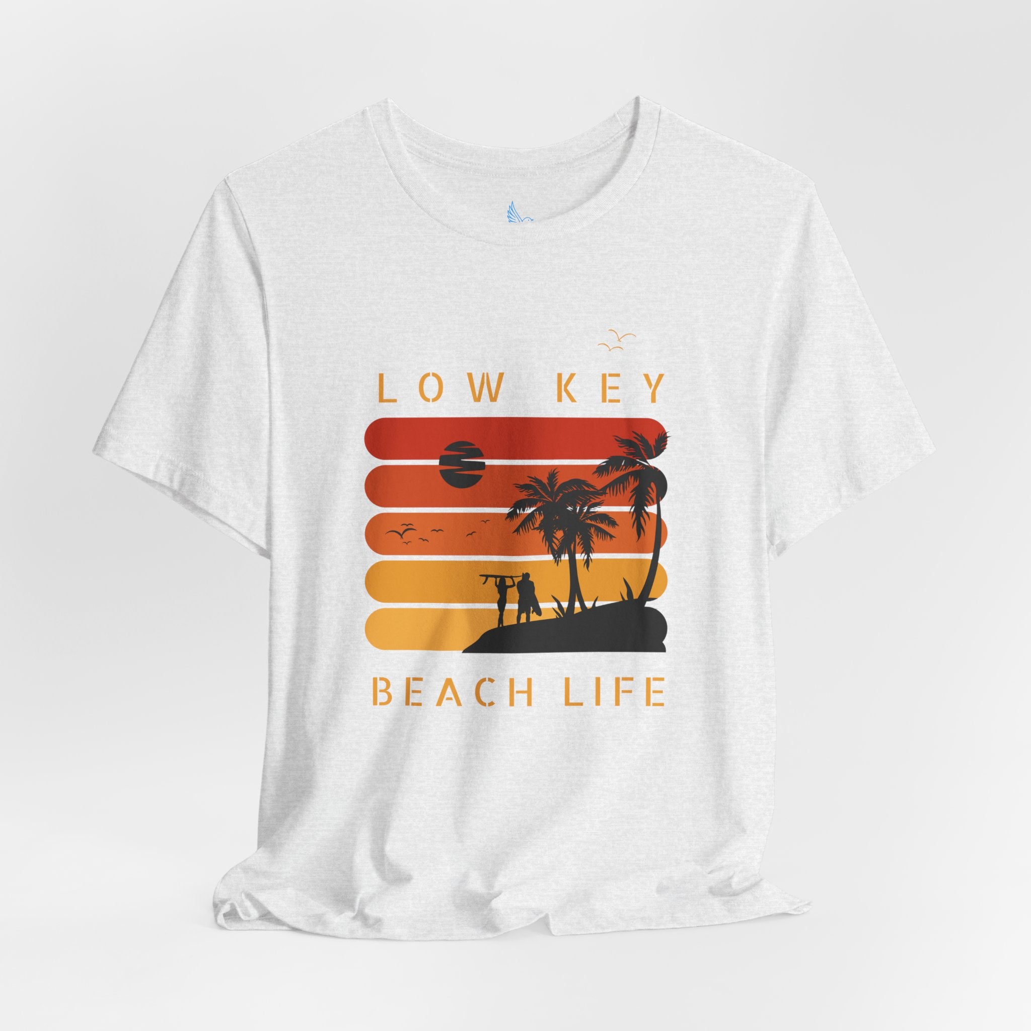 Low Key Beach Life - Adult T-Shirt
