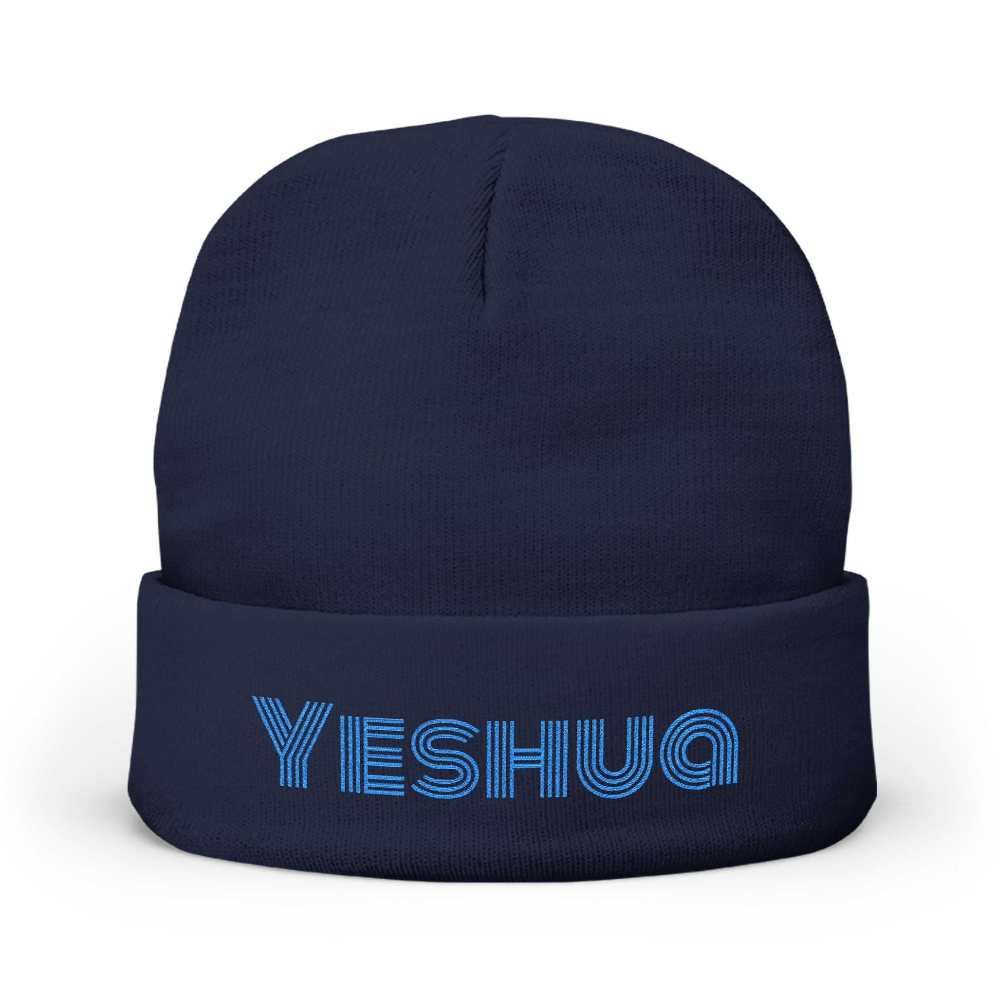Yeshua - Embroidered Knit Beanie