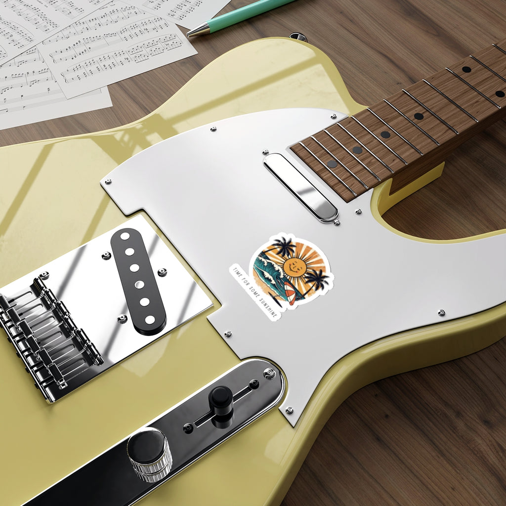 Time For Some Sunshine - Vinyl Sticker