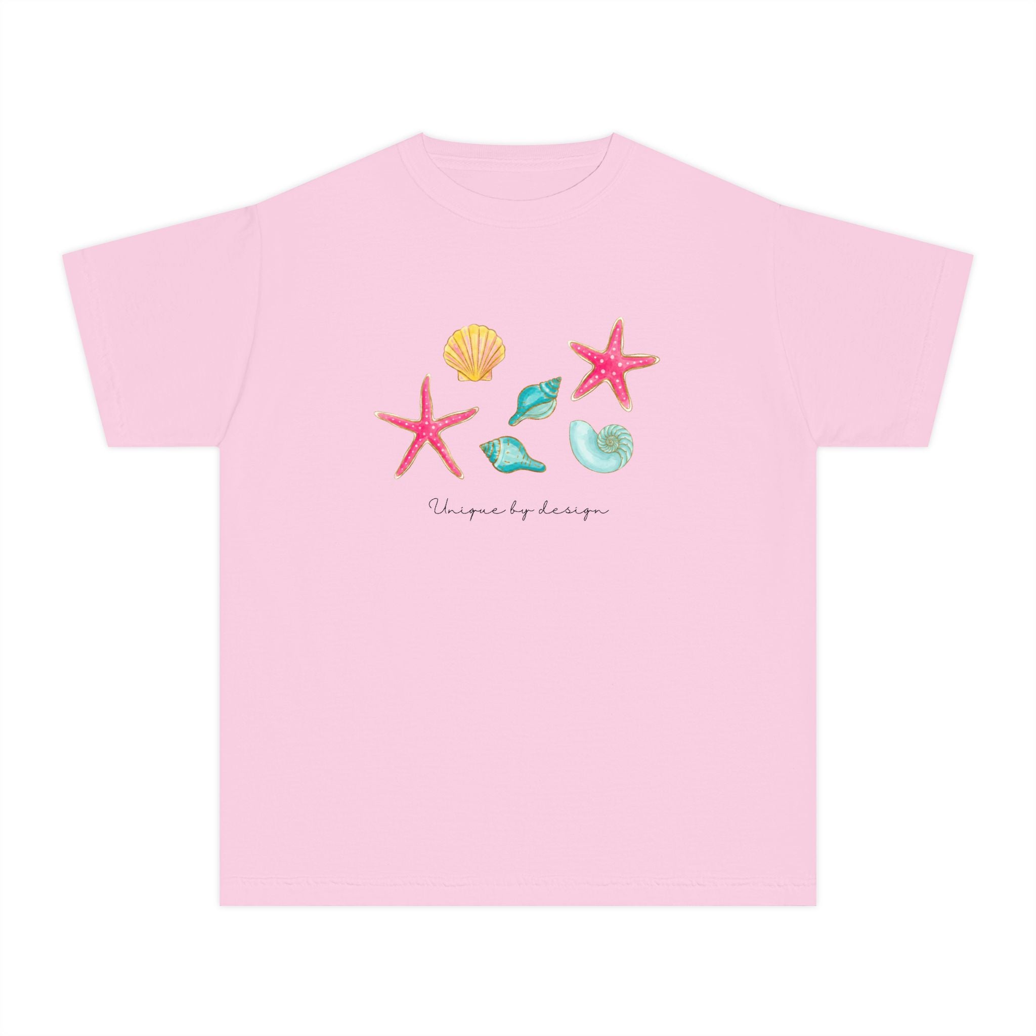 Unique by Design Seashells - Youth T-Shirt