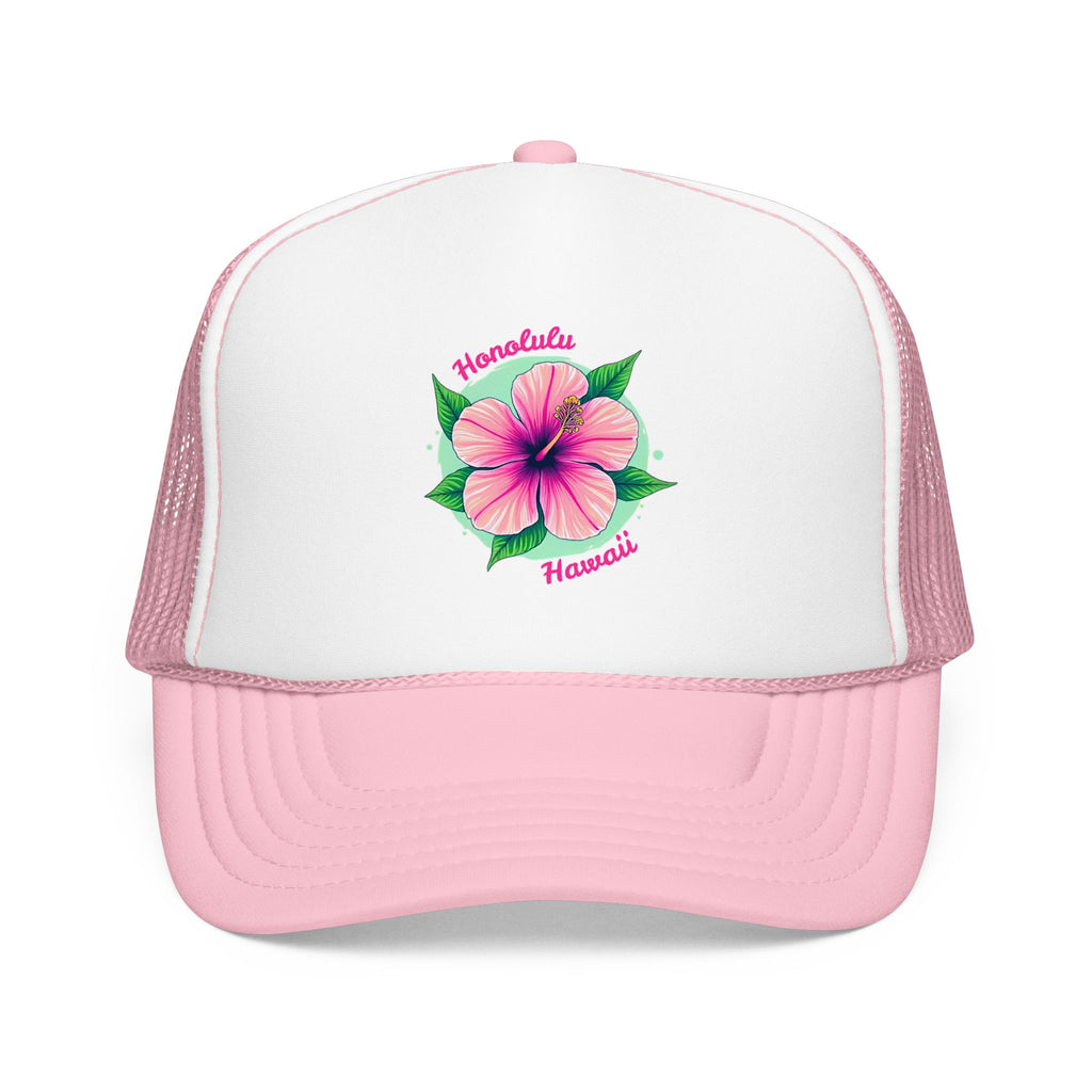 Honolulu Hawaii Hibiscus - Trucker Hat
