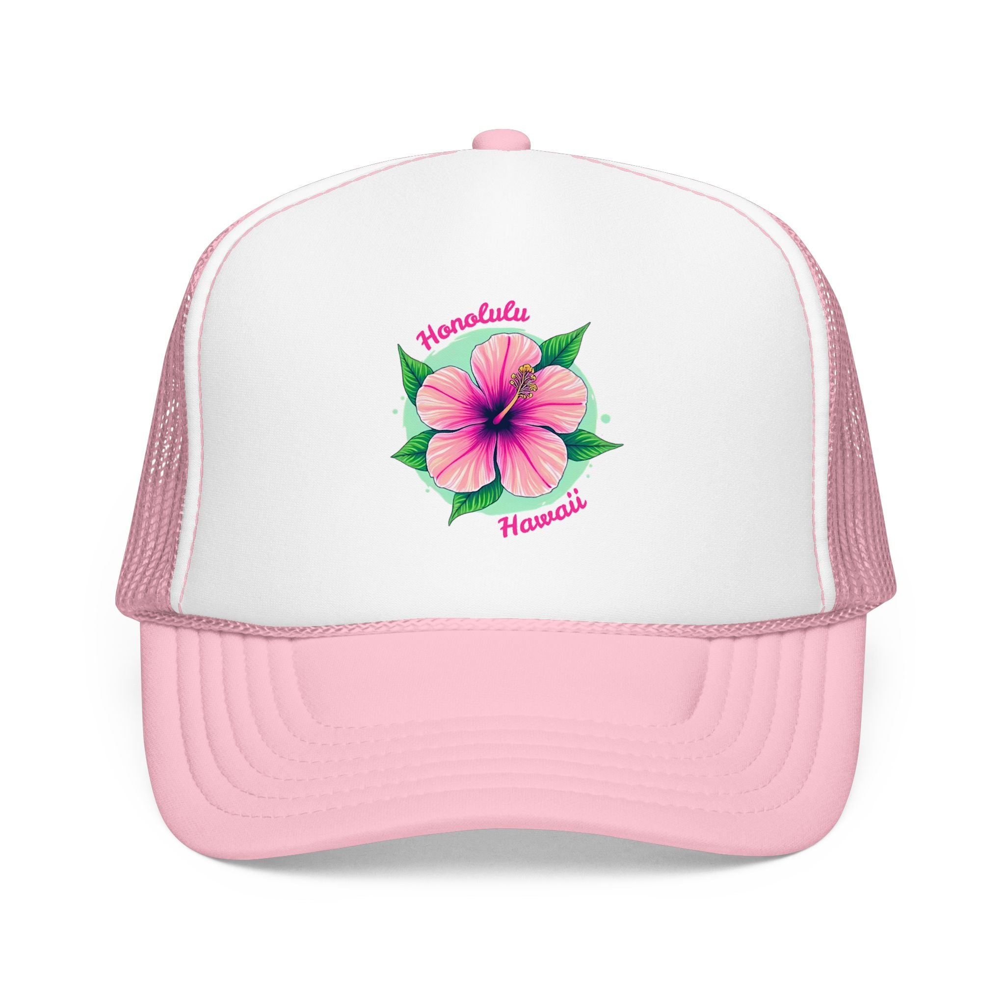 Honolulu Hawaii Hibiscus - Trucker Hat