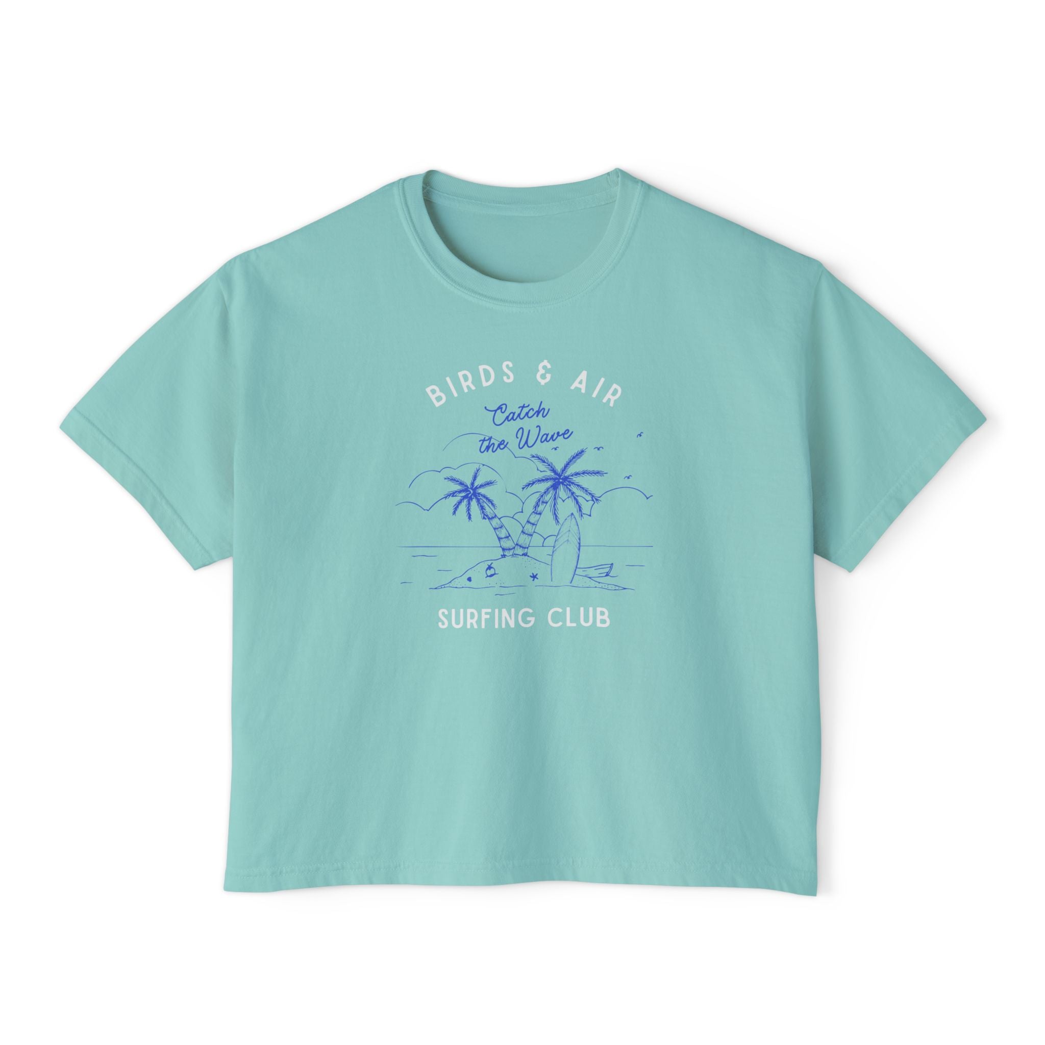Birds & Air Surfing Club - Women's Boxy Tee