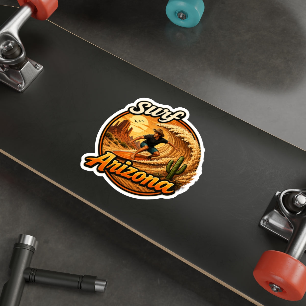 Surf Arizona - Vinyl Sticker