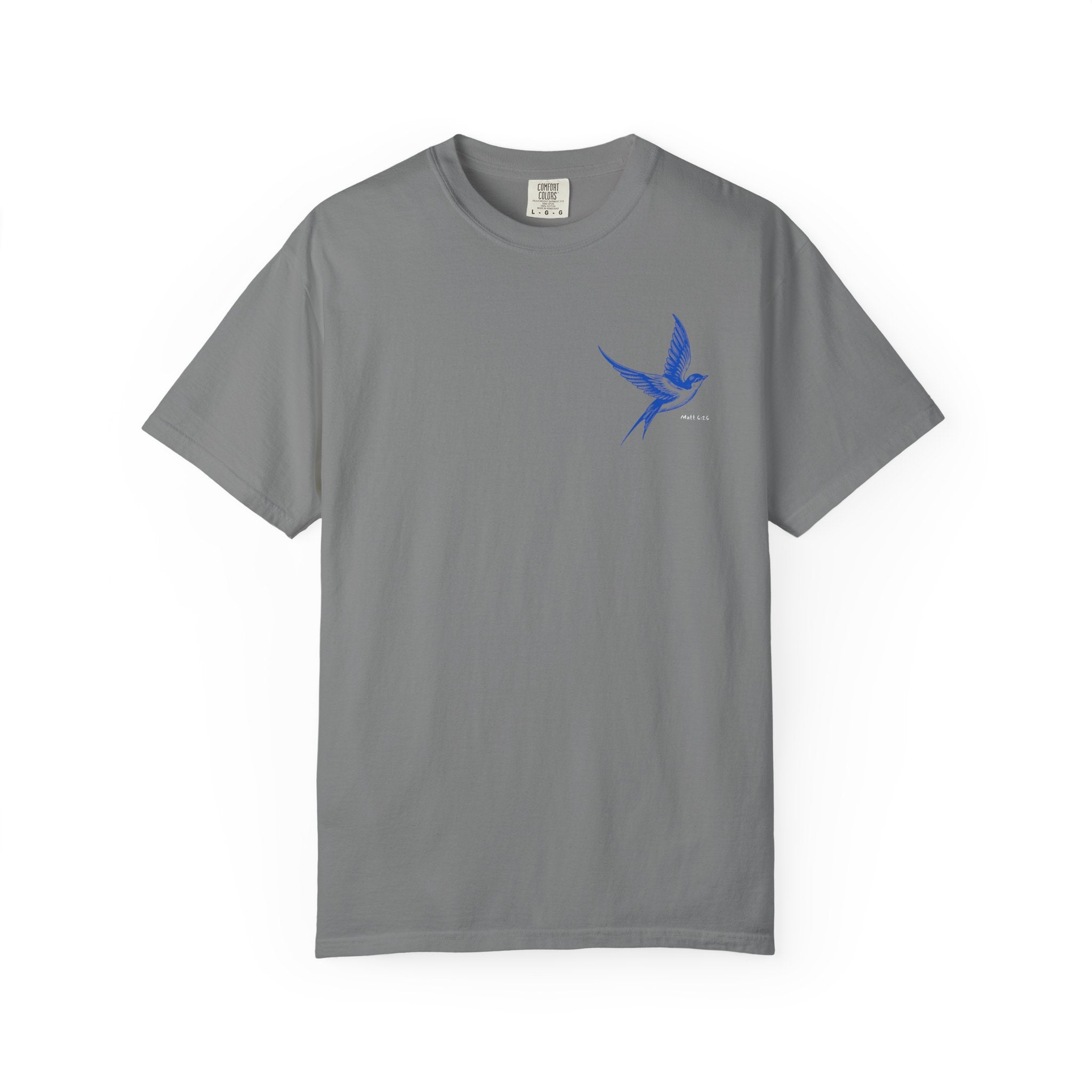 Matthew 6:26 Swallow - Adult T-Shirt