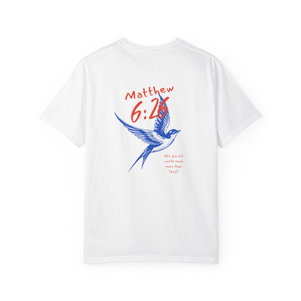 Matthew 6:26 Swallow - Adult T-shirt