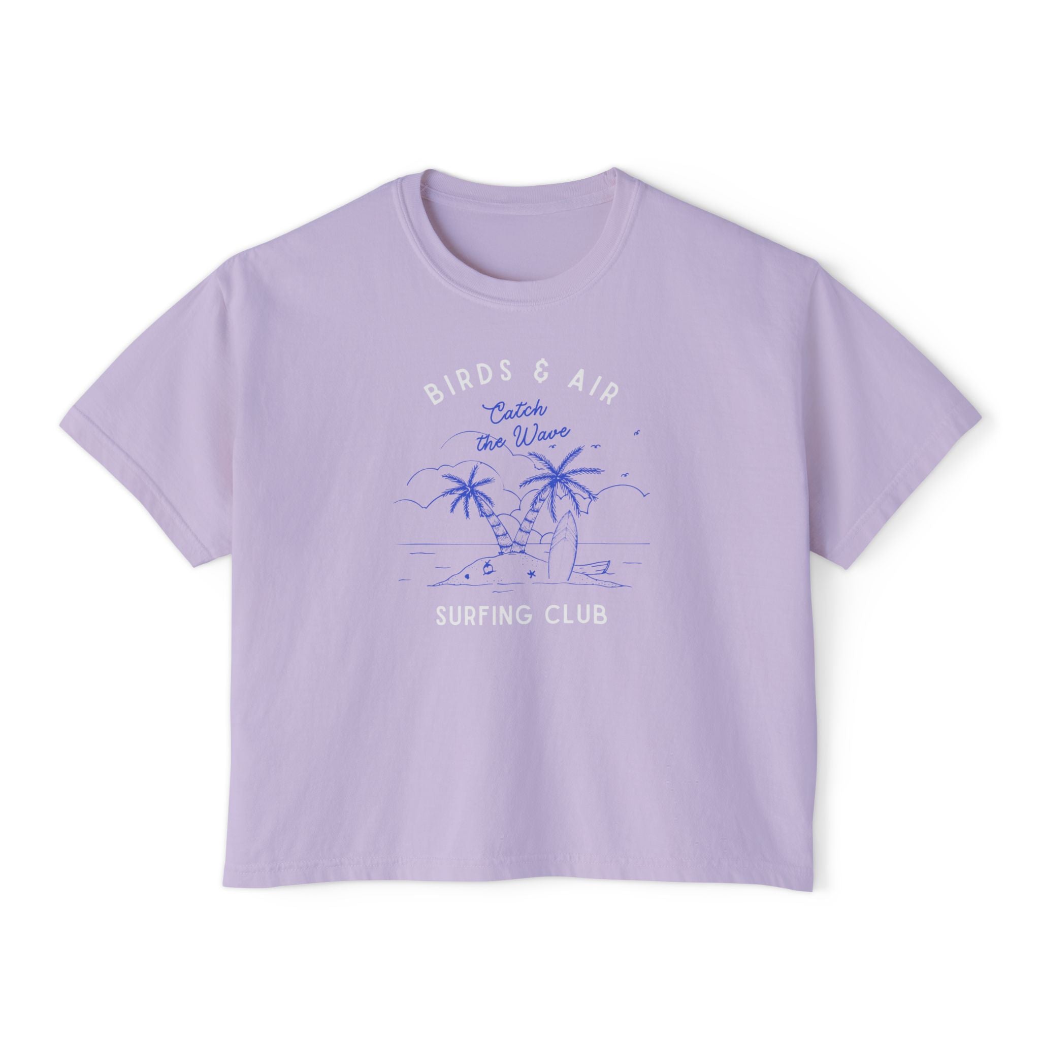 Birds & Air Surfing Club - Women's Boxy Tee
