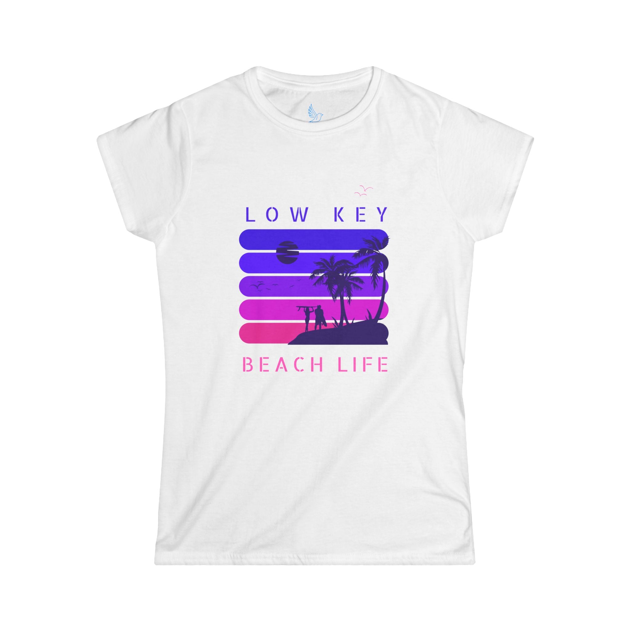 Low Key Beach Life  - Women's  T-Shirt