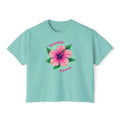 Honolulu Hawaii Hibiscus - Women’s Boxy T-Shirt