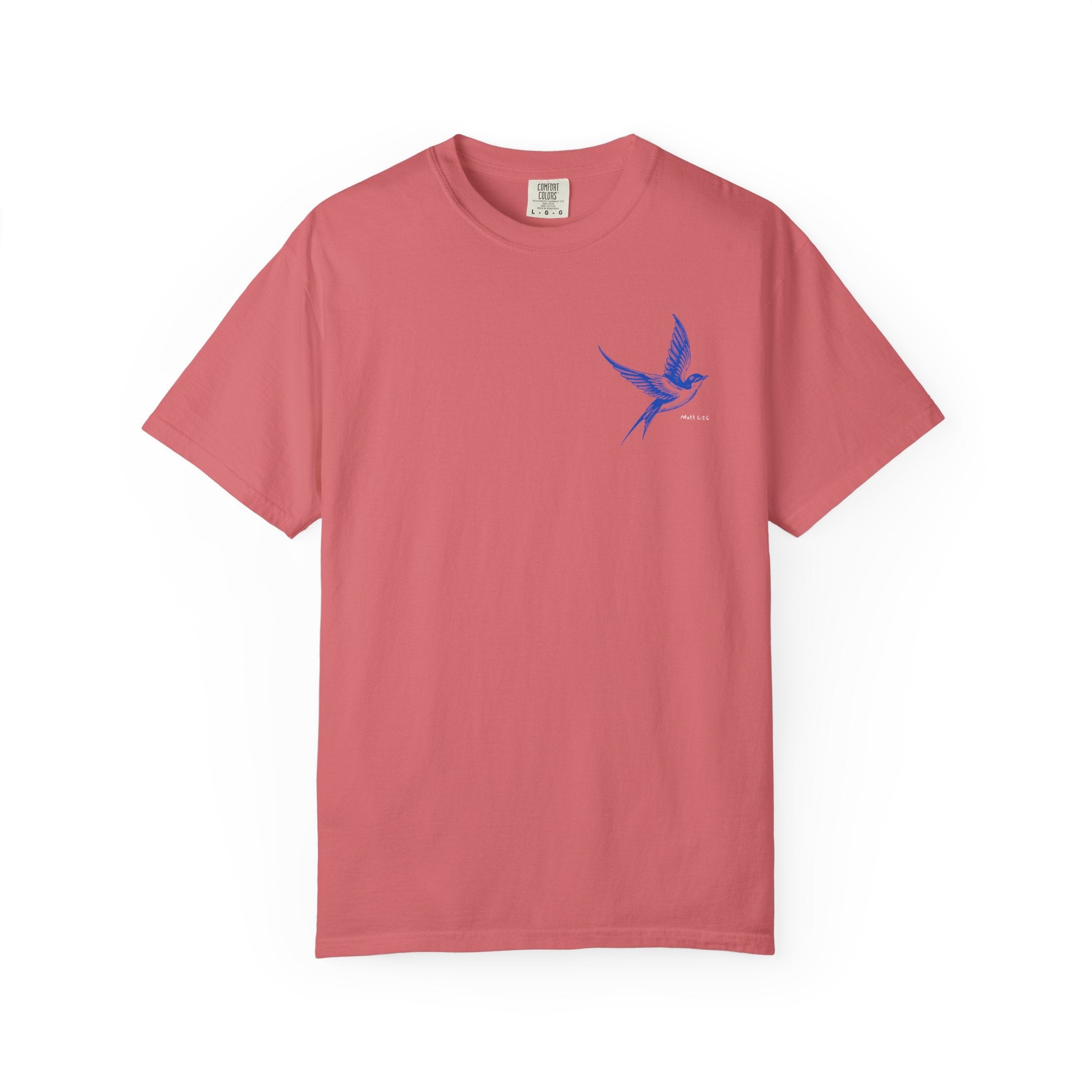 Matthew 6:26 Swallow - Adult T-Shirt