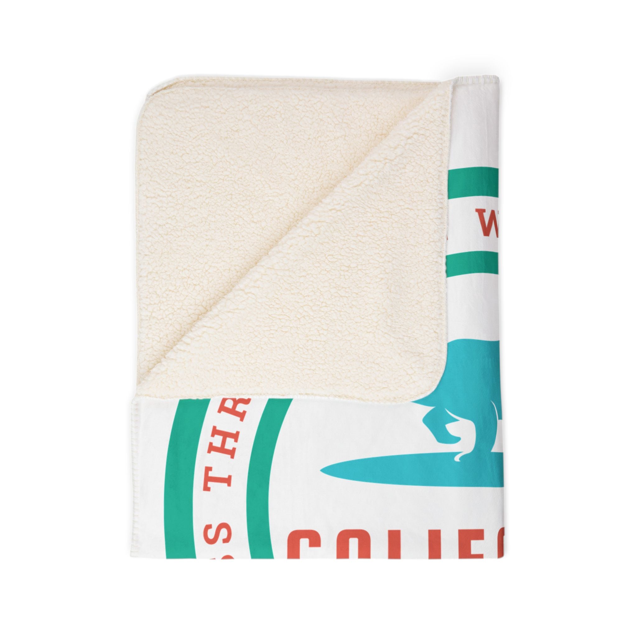 California Bear Isaiah 43:2 - Sherpa Blanket