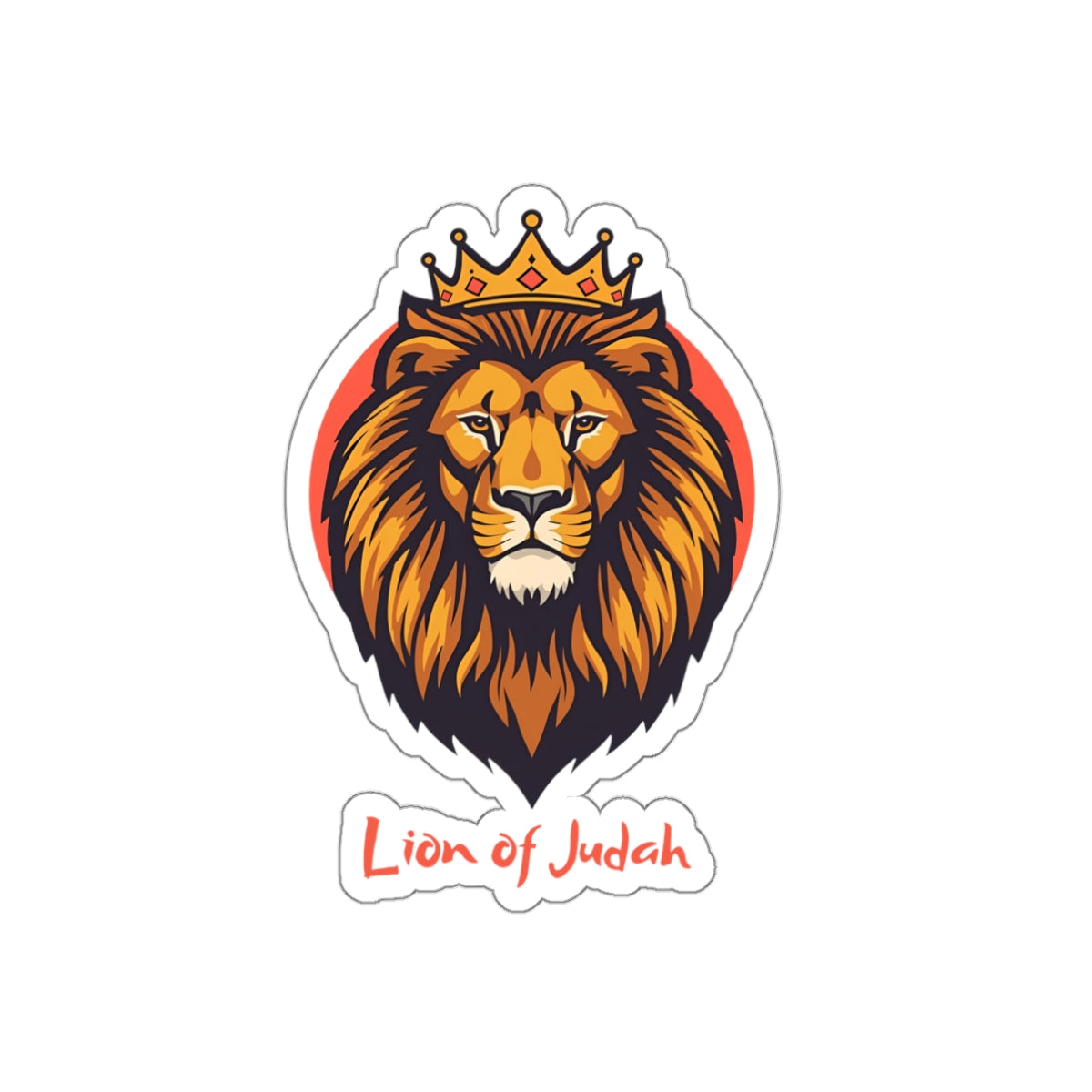 Lion of Judah - Vinyl Sticker