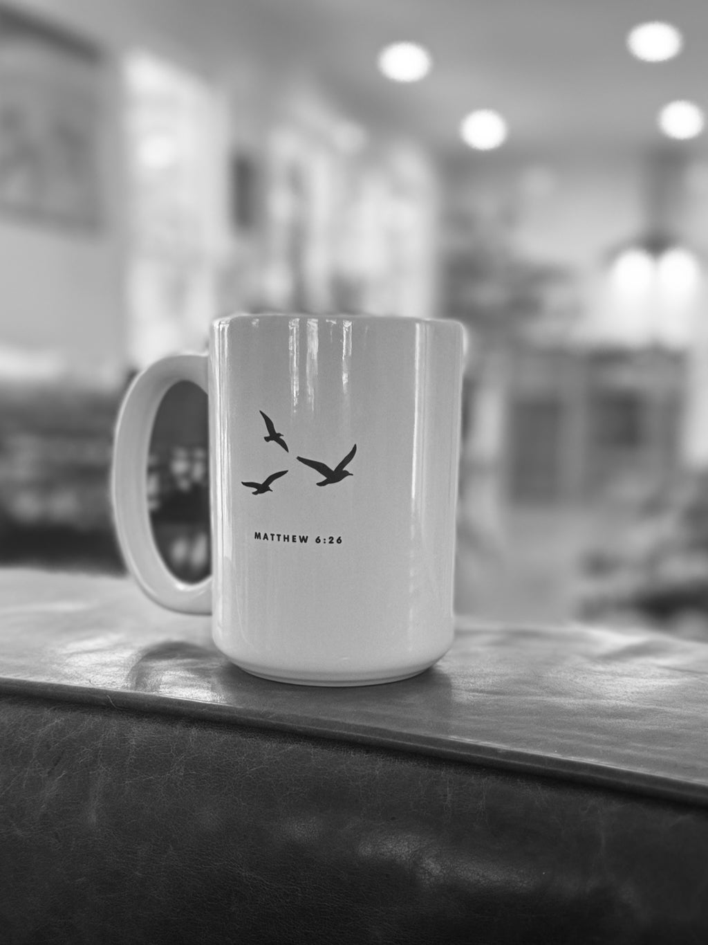 Matthew 6:26 -  Ceramic Coffee Mug