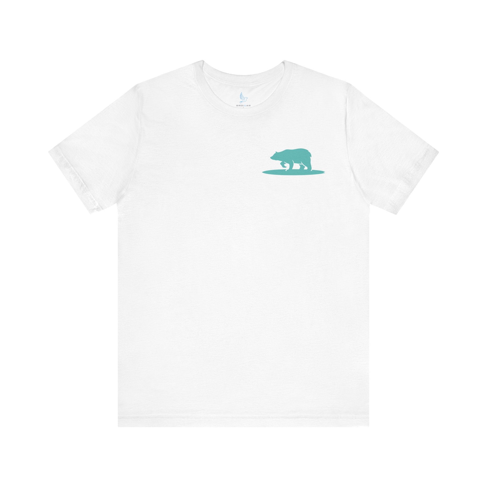 California Surfing Bear - Adult T-Shirt