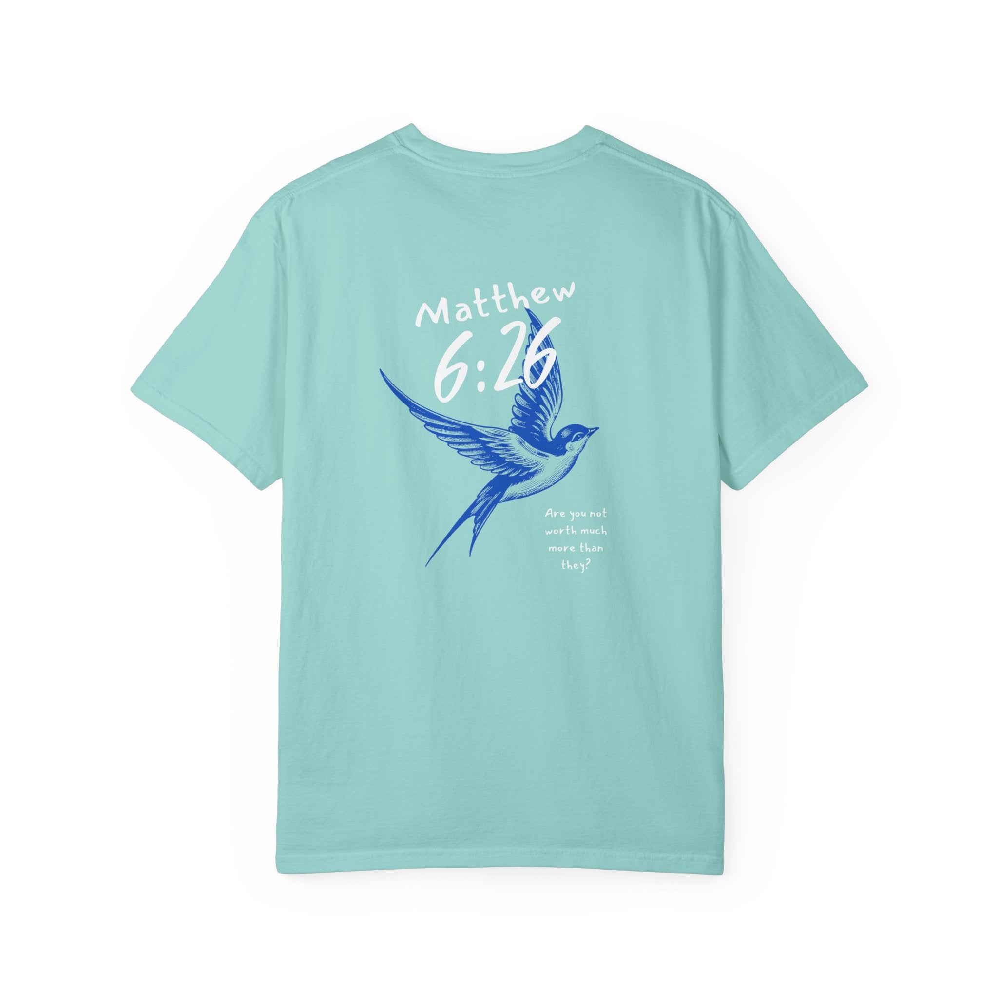 Matthew 6:26 Swallow - Adult T-Shirt