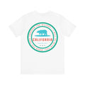 California Surfing Bear - Adult T-Shirt