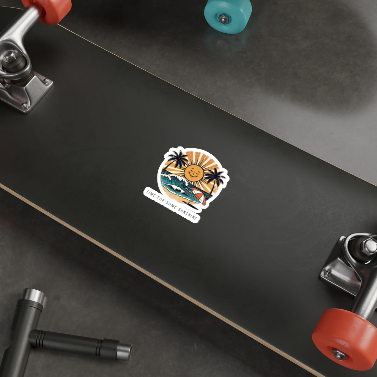 Time For Some Sunshine - Vinyl Sticker