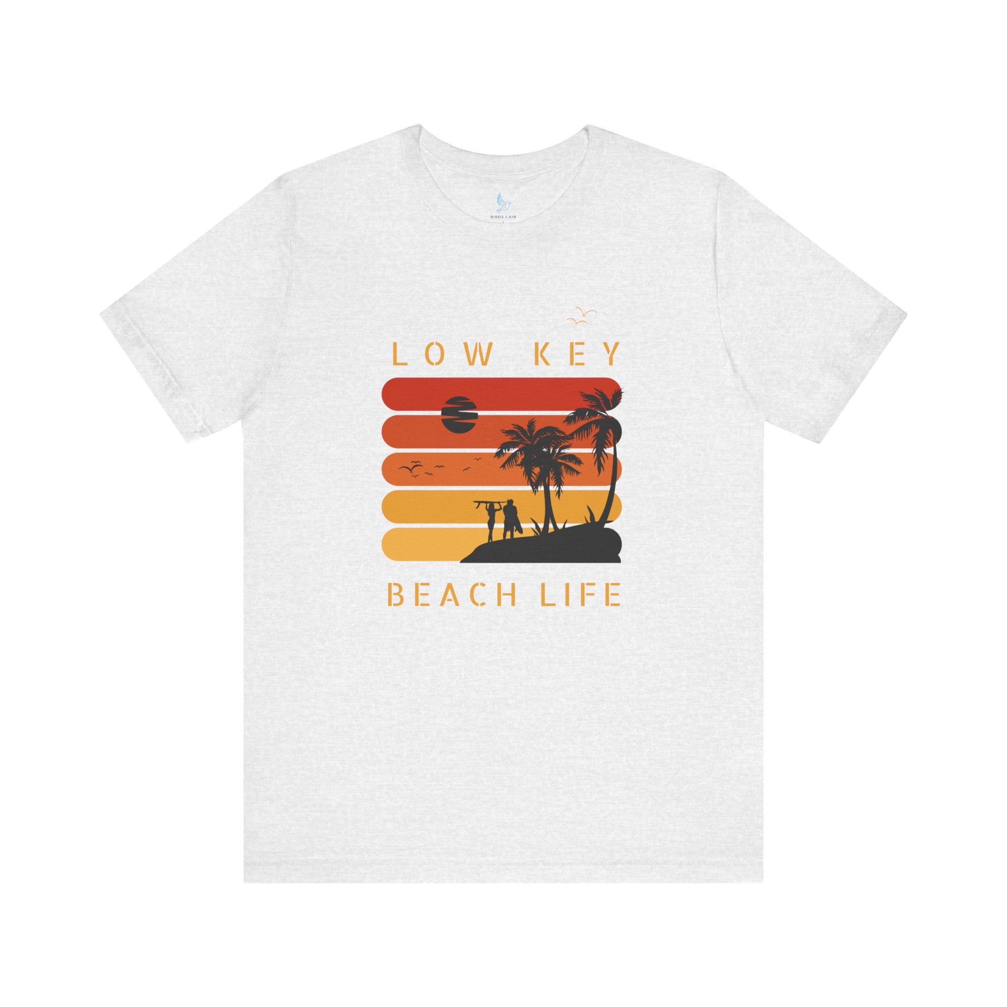 Low Key Beach Life - Adult T-Shirt
