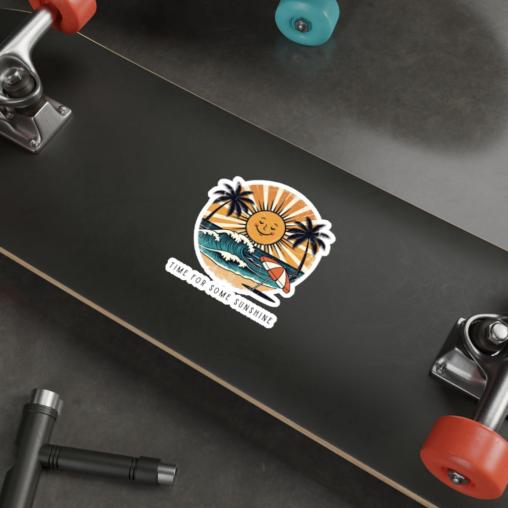 Time For Some Sunshine - Vinyl Sticker