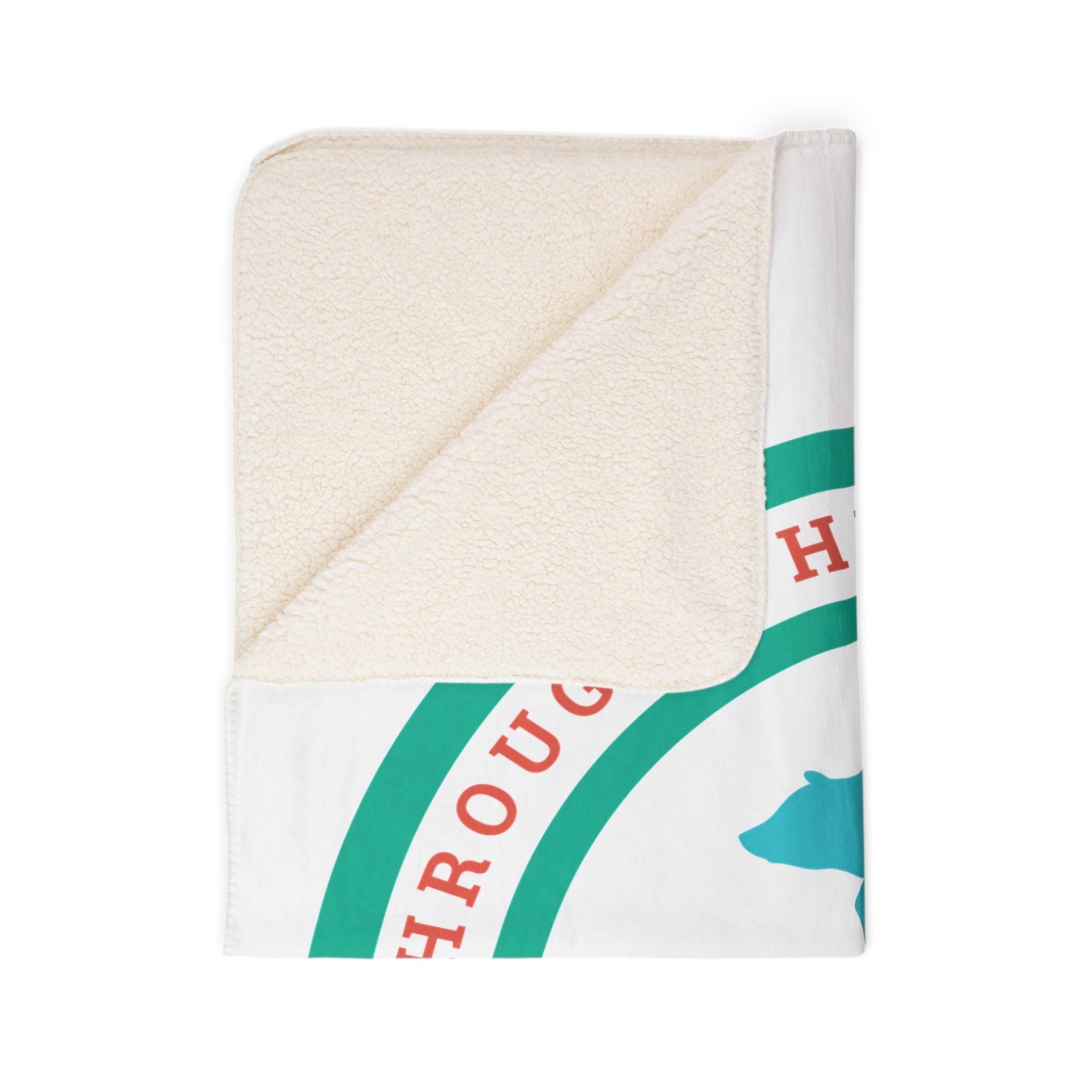 California Bear Isaiah 43:2 - Sherpa Blanket